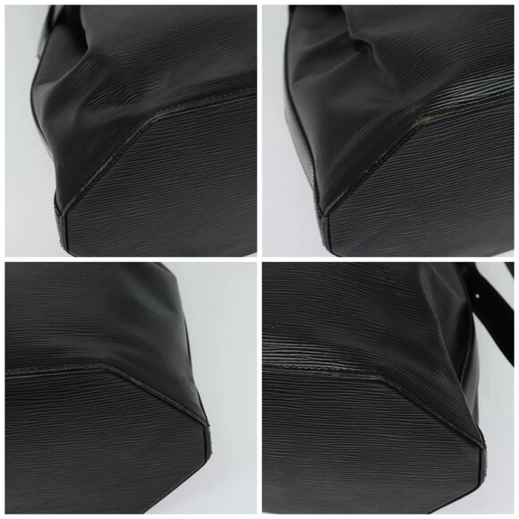 LOUIS VUITTON Epi Sac Depaule GM Shoulder Bag Black M80155 LV Auth 132229 - Picture 13 of 15